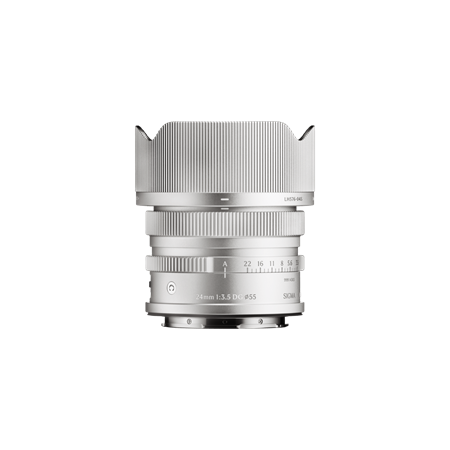Sigma 24/3,5 DG Contemporary Silver L-Mount